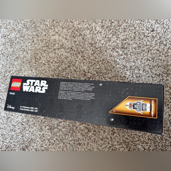 LEGO Star Wars ARC-170 Starfighter Building Set - White and Red Spacecraft 75402 - Picture 6 of 8